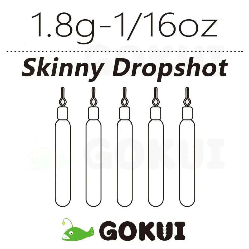 Tungsten Skinny Dropshot